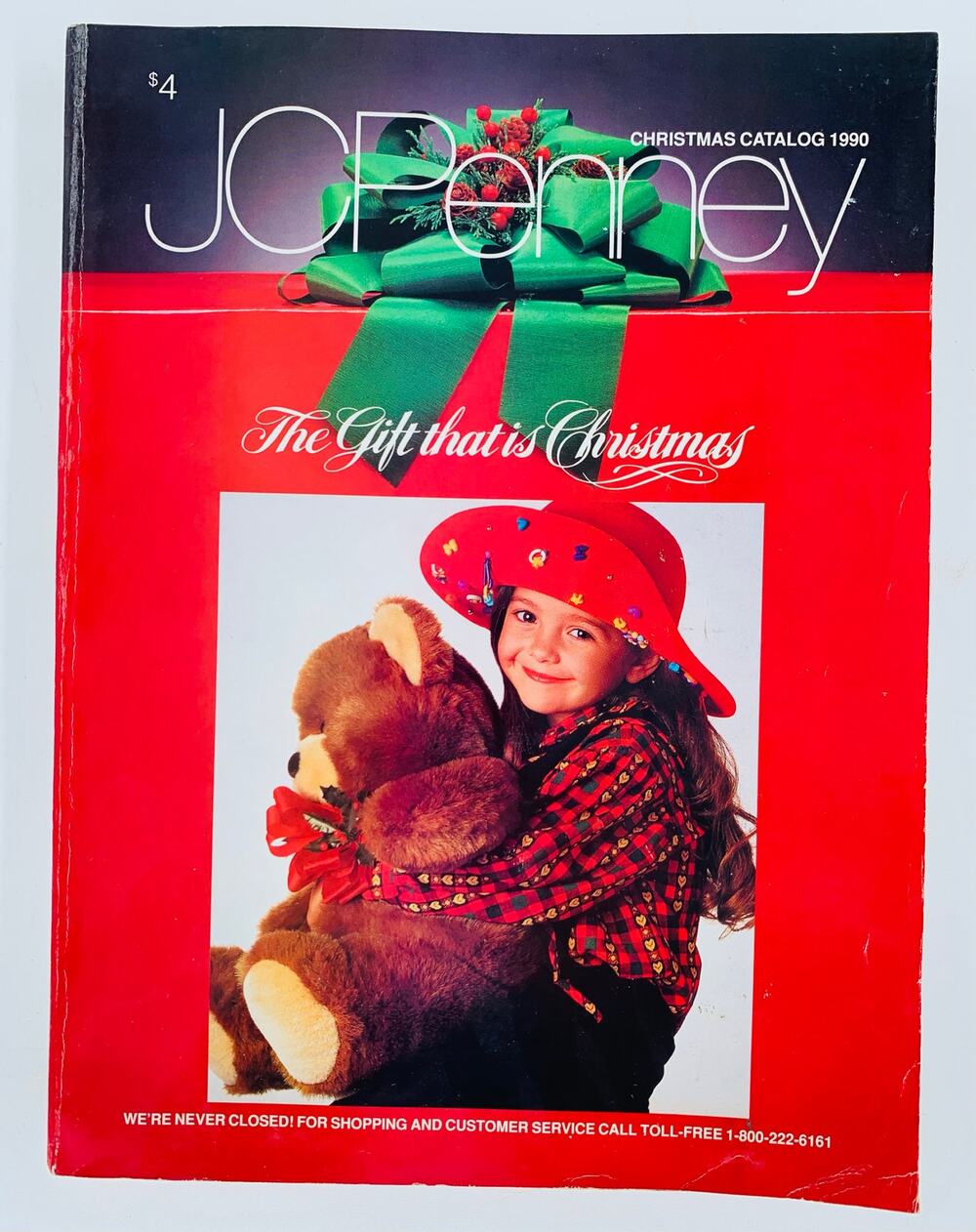 JCPenny Catalog Christmas 1990 Gift Book Remote Control Toys Holiday Fashion Fun